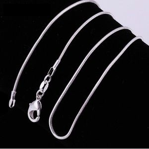 ❤️‍🔥BOGO FREE!❤️‍🔥 20” .925 Sterling Plated Snake Chains!